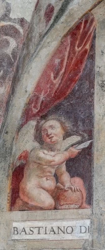 Angelo inginocchiato